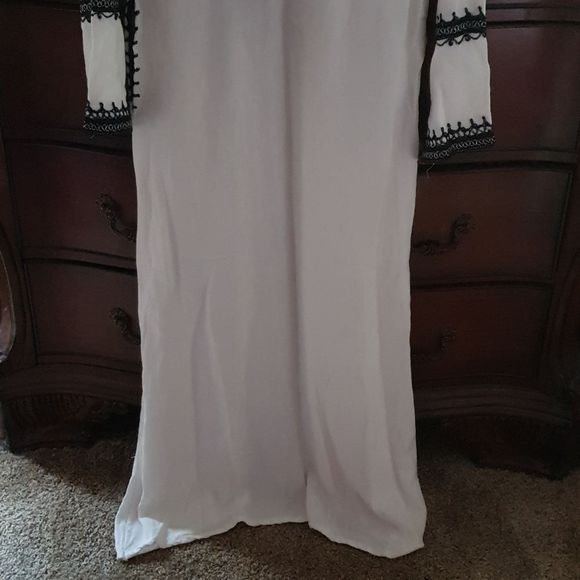 Ladies Boho Hooded Caftan sz Small - Picture 7 of 8